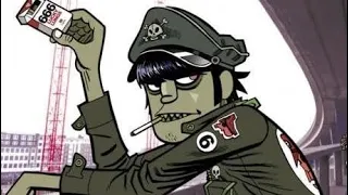 murdoc scaring the kids and 2D for just under a minute.