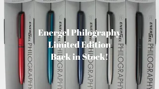 Energel Philography Limited - Back in Stock!