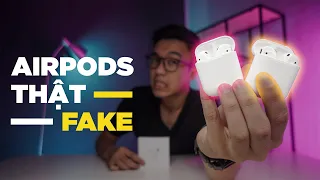 Hướng dẫn PHÂN BIỆT AIRPODS FAKE - REP - 1:1 - giống thật 90%, đổi được tên, cử chỉ như Airpods thật