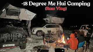 -18 Degrees Me Hui Aapni Snow Camping 🥶| ExploreTheUnseen2.0