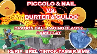 PICCOLO & NAIL VS. BURTER & GULDO:DRAGON BALL RAGING BLAST 2(RPCS3) GAMEPLAY #ragingblast #rpcs3