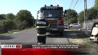 Grav accident petrecut în Valea Mare Pravăţ ( 28 09 2023 )