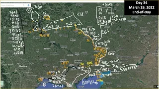 Ukraine: military situation update with maps, March 29, 2022