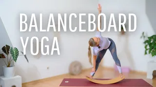 Yoga mit Balance Board | das.Brett Übungen