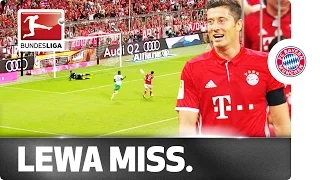 What a Sitter! Rare Miss from Robert Lewandowski