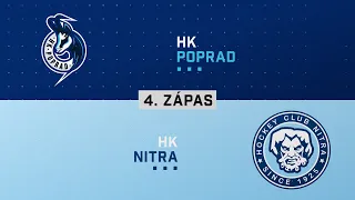 4.zápas štvrťfinále HK Poprad - HK Nitra HIGHLIGHTS