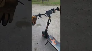 Electric scooters meet Blue Creek, North Carolina
