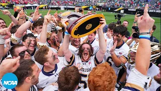 Notre Dame vs. Maryland: 2024 DI men's lacrosse championship highlights