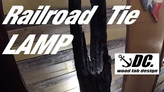 Railroad Tie Accent Lamps.