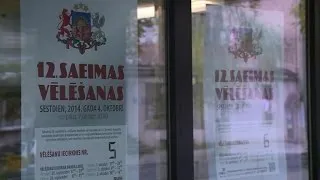 La Lettonie aux urnes, un oeil sur l'Ukraine