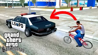 What Happens If You Follow The Cops in GTA San Andreas? (Hidden Secrets)