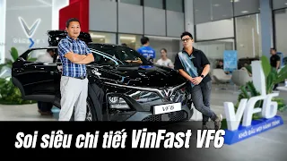 Soi siêu CHI TIẾT VinFast VF6: Cảm giác lái hứa hẹn, nội thất nhiều điểm cần cải thiện! | Whatcar.vn