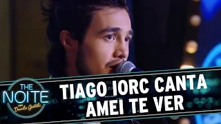 The Noite (01/04/16) Tiago Iorc canta 'Amei te Ver'