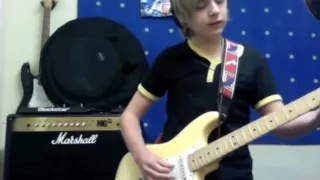 13 year old covers Robin Trower Bridge Of Sighs Cover By James Bell