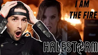 FIRST TIME hearing Halestorm - I Am The Fire | Official Video (REACTION!!!)