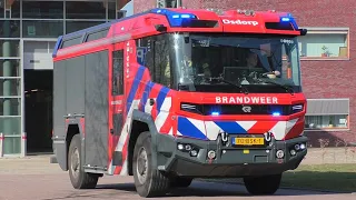 PRIO 1 Uitruk Elektrische Brandweerwagen Brandweer Amsterdam naar een gaslucht!