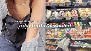 A DAY IN DÜSSELDORF🚏🎧 exploring little tokyo, what I eat, new tattoo, shopping & more