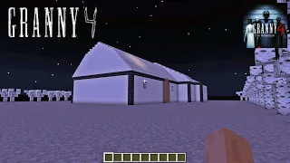 Granny 4: Granny 4 The Rebellion House In Minecraft!