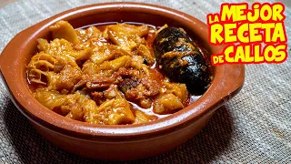 La MEJOR receta de CALLOS a la MADRILEÑA del MUNDO