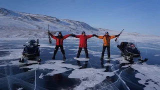 Плато Путорана на снегоходах. Часть 2. Волки и росомахи