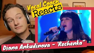 Vocal Coach REACTS - Diana Ankudinova 'Rechenka'