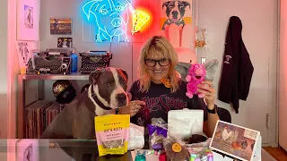 Hudson Unboxing Birthday Gifts from Extra Extra Good YouTube Member/Channel Supporter Dan Gregorich