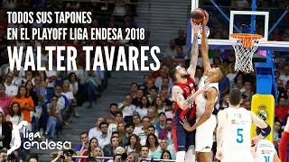 Todos los tapones de Walter Tavares en el Playoff Liga Endesa 2018