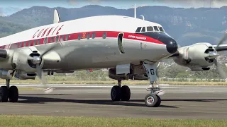 Lockheed C-121C Super Constellation flying in 2023!