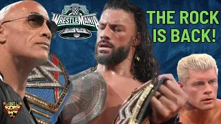 The Rock Teases Roman Reigns Wrestlemania 40 Match on Pat McAfee | Notsam Wrestling Update