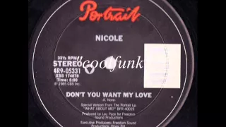 Nicole - Don't You Want My Love (12" Club Mix 1985)