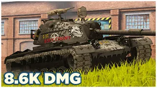 M48 Patton • 8.6K DMG • 6 KILLS • WoT Blitz