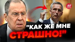 😂П'яний ЛАВРОВ спозорився на камеру! Верещить як НЕ В СОБІ через НАТО. Дивіться до кінця