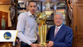 Juan Toscano-Anderson Takes Larry O'Brien Trophy to Mexico