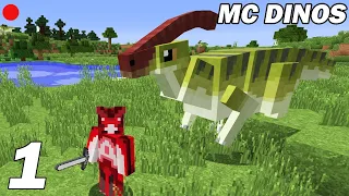 Début du gigantesque Zoo de Dinosaures ! Minecraft Dinos Zoo 1
