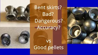 Bent Skirts on pellets, how is accuracy effected?