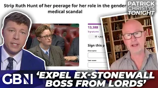 Thousands demand ex-Stonewall boss Ruth Hunt is EXPELLED from Lords over puberty blockers scandal