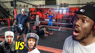 JACKTV DECOY STOLE HIS GIRL And KNOCKED OUT THE BOYFRIEND PT2 BOXING MATCH REACTION