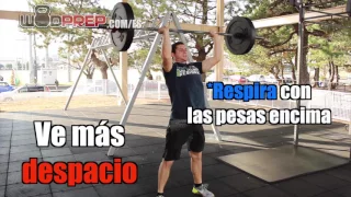 WODprep Español Cómo no agotarse en los Thrusters