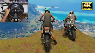 BMW R 1200 GS Adventure | OFFROAD Dirt Bike | The Crew Motorfest | Thrustmaster T300RS gameplay