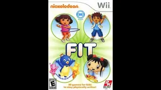 Opening to Nickelodeon Fit 2010 Wii Game