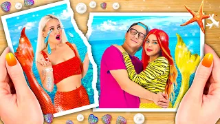 ¡Nos convertimos en SIRENA! | Sirena Buena vs Mala en la Escuela por FUN2U