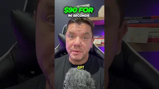 Get Paid $90 in 90 seconds Using ChatGPT (Make Money Online 2024)