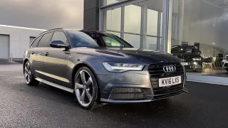 Used 2016 Audi A6 Avant 2.0 TDI Black Edition S Tronic at Chester | Motor Match Used Cars for Sale