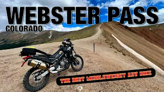 Webster Pass Colorado On The Aprilia Tuareg 660 - 3rd Time's The Charm