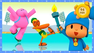 ❄️POCOYO & NINA  - Olympic Sports In The Snow [94 min] ANIMATED CARTOON for Children |FULL episodes