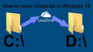 How to move your Onedrive folder in Windows 10