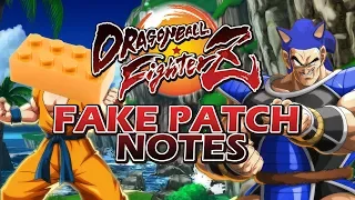 Dragonball FighterZ Fake Patch Notes