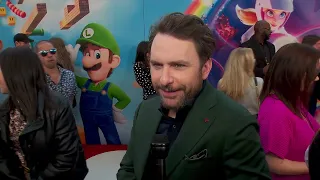 The Super Mario Bros Movie World Premiere Los Angeles - itw Charlie Day (Official video)