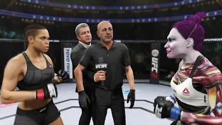 Amanda Nunes vs. Ursula - EA Sports UFC 2 - Epic Girl Fights 💛