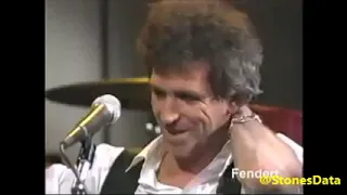 ROLLING STONES Keith Richards Friday Night Videos 1986